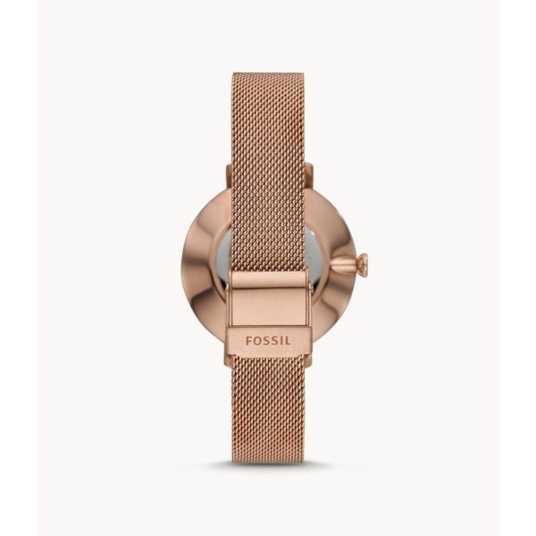 Fossil Kalya Three-Hand Rose-Gold-Tone Stainless-Steel Watch ES4704 Fossil Kalya Three-Hand Rose-Gold-Tone Stainless-Steel Watch ES4704