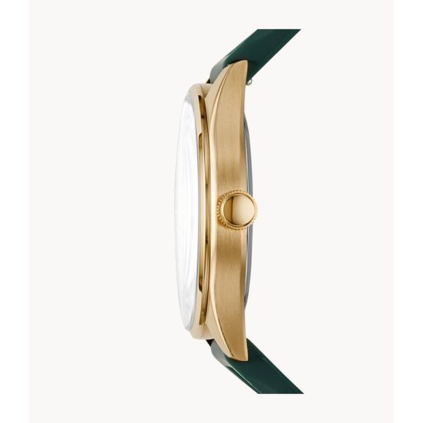 Fossil Belmar Three-Hand Date Dark Green Silicone Watch FS5597 Fossil Belmar Three-Hand Date Dark Green Silicone Watch FS5597