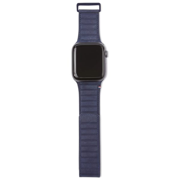 Decoded 38-40mm Leather Magnetic Traction Strap For Apple Watch Blue Decoded 38-40mm Leather Magnetic Traction Strap For Apple Watch Blue