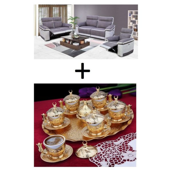 Susy Recliner Set + Sena Tiryaki Coffee Set Susy Recliner Set + Sena Tiryaki Coffee Set