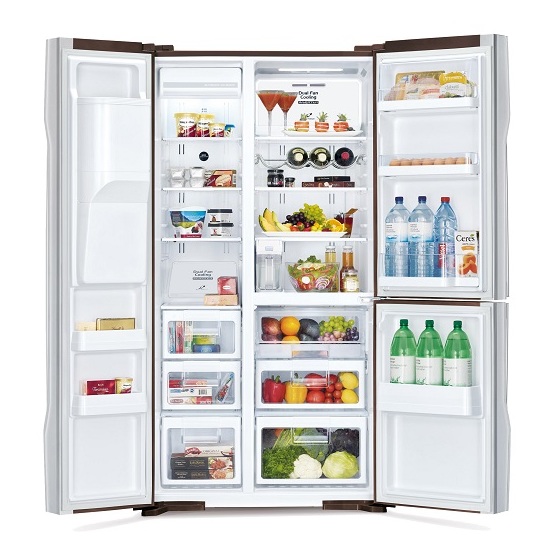 Buy Hitachi Side By Side Refrigerator 700 Litres RM700AGPUK4XMIR