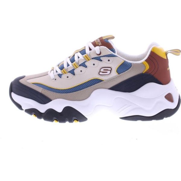skechers d'lites mens brown
