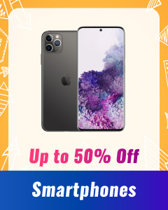 Smartphones Up to 50% off