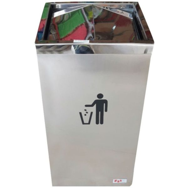 Buy Akc Ss17 35l Stainless Steel Swing Square Bin Price Specifications Features Sharaf Dg