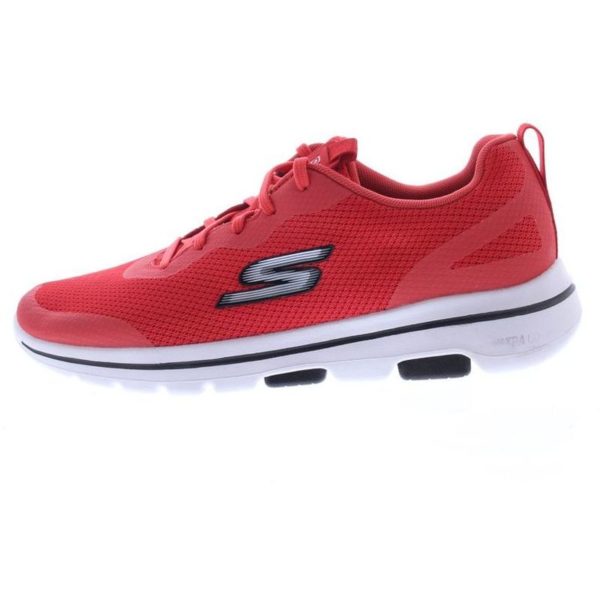 skechers mens shoes red