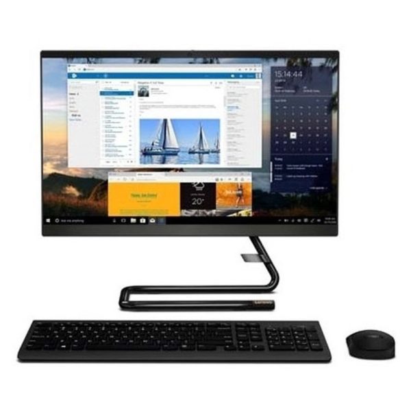 Lenovo ideacentre A340-22IGM All-in-One Desktop - Celeron 2GHz 4GB 1TB Shared Win10 21.5inch FHD Business Black English/Arabic Keyboard Lenovo ideacentre A340-22IGM All-in-One Desktop - Celeron 2GHz 4GB 1TB Shared Win10 21.5inch FHD Business Black English/Arabic Keyboard