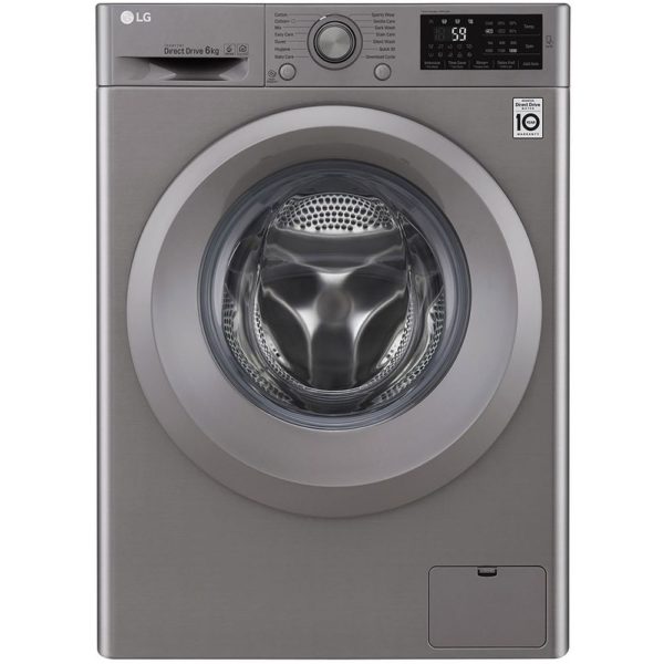 LG Front Load Washer 6kg F2J5NNP7S LG Front Load Washer 6kg F2J5NNP7S