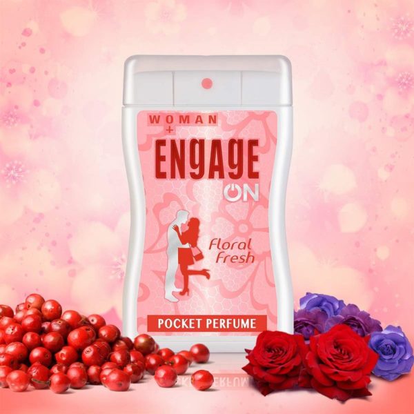 Buy Engage On Floral Fresh Pocket Perfume For Women 18.8ml Price
