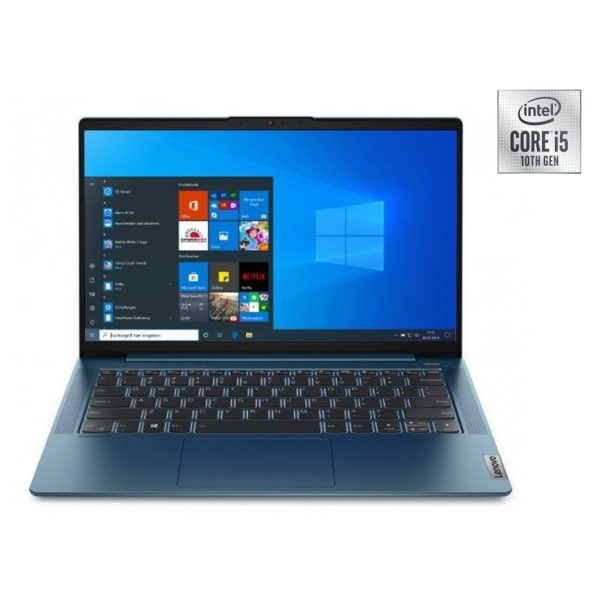 Lenovo IdeaPad 5 14IIL05 Laptop - Core i5 1GHz 8GB 512GB 2GB Win10 14inch FHD Light Teal English/Arabic Keyboard Lenovo IdeaPad 5 14IIL05 Laptop - Core i5 1GHz 8GB 512GB 2GB Win10 14inch FHD Light Teal English/Arabic Keyboard
