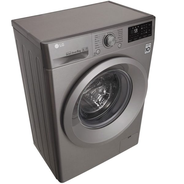 LG Front Load Washer 6kg F2J5NNP7S LG Front Load Washer 6kg F2J5NNP7S
