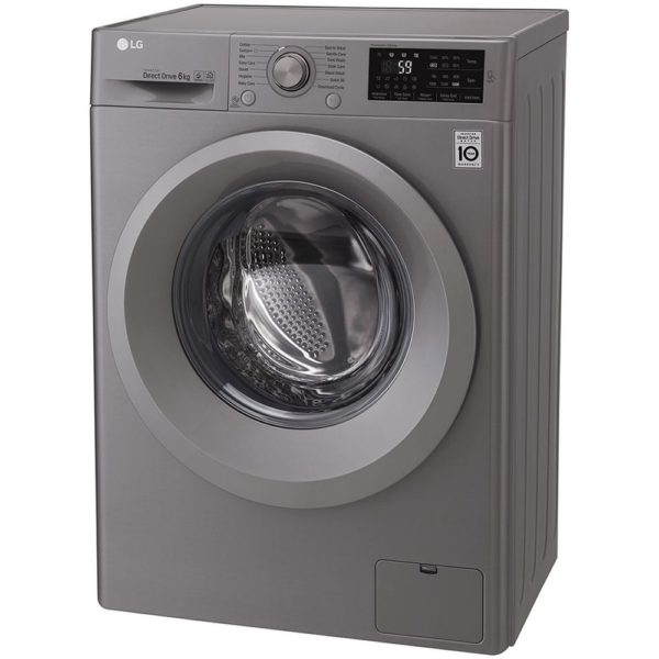 LG Front Load Washer 6kg F2J5NNP7S LG Front Load Washer 6kg F2J5NNP7S