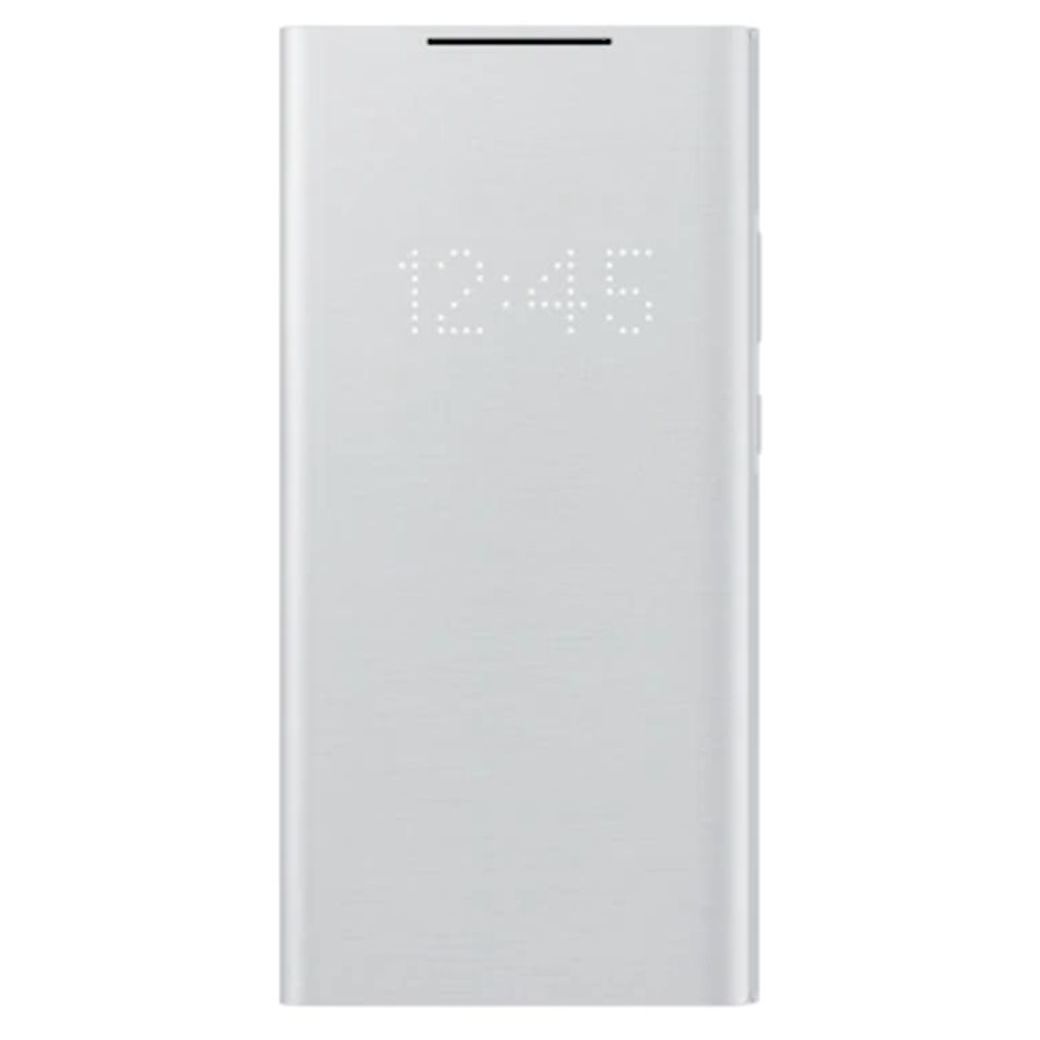 Buy Samsung Smart Led View Cover For Galaxy Note20 Ultra Mystic Silver In Dubai Sharjah Abu Dhabi Uae Price Specifications Features Sharaf Dg
