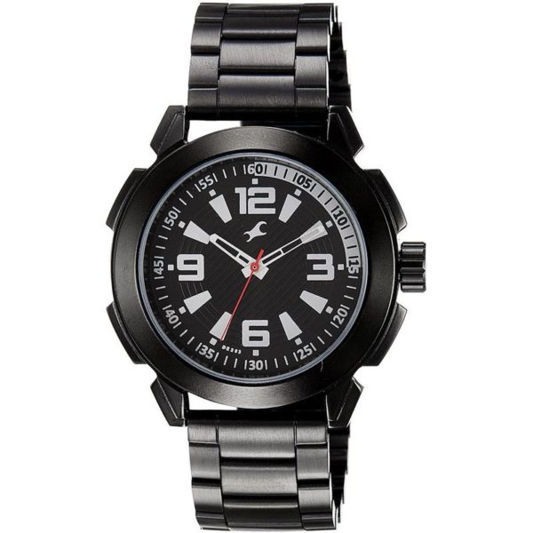 fastrack nd3121sm01jy metal analog men's watch