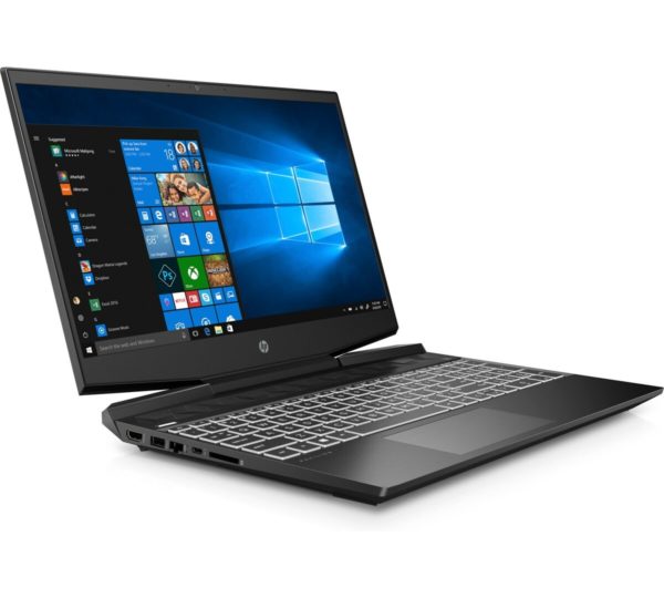 HP Pavilion 15-DK1000NE Gaming Laptop - Core i7 2.6GHz 16GB 1TB+256GB 4GB Win10 15.6inch FHD Black English/Arabic Keyboard HP Pavilion 15-DK1000NE Gaming Laptop - Core i7 2.6GHz 16GB 1TB+256GB 4GB Win10 15.6inch FHD Black English/Arabic Keyboard