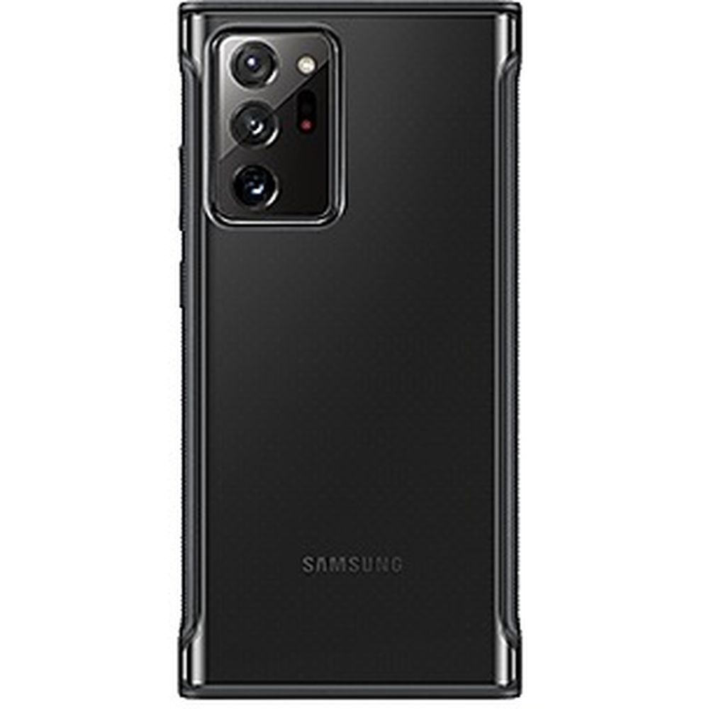 Buy Samsung Clear Protective Cover For Galaxy Note20 Ultra Black In Dubai Sharjah Abu Dhabi Uae Price Specifications Features Sharaf Dg
