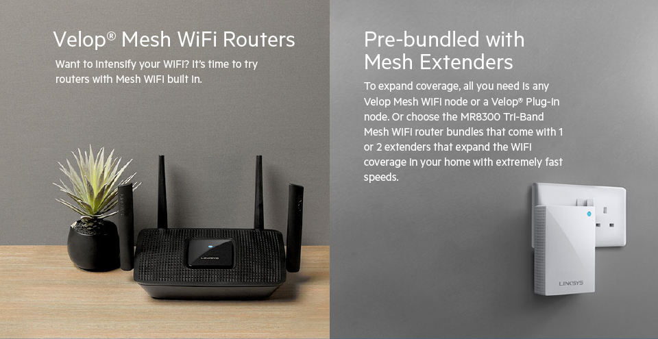 Velop® Mesh WiFi Routers