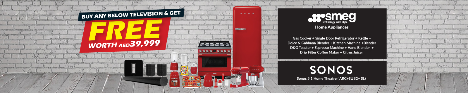 Buy TV and Get Freebies Worth AED 39,999 - Desktop