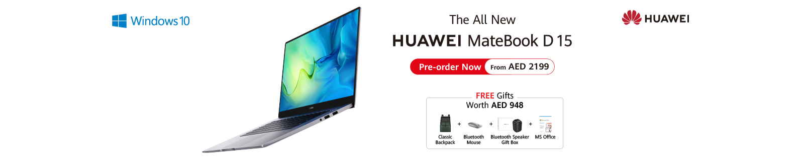Huawei Matebook D 15 Pre Order LP  – Desktop