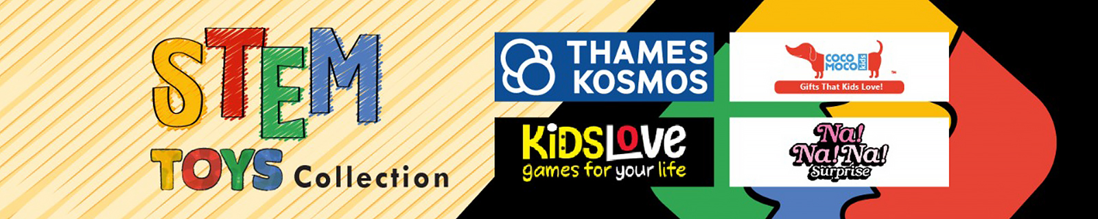 Three Square Toys Banner - Desktop