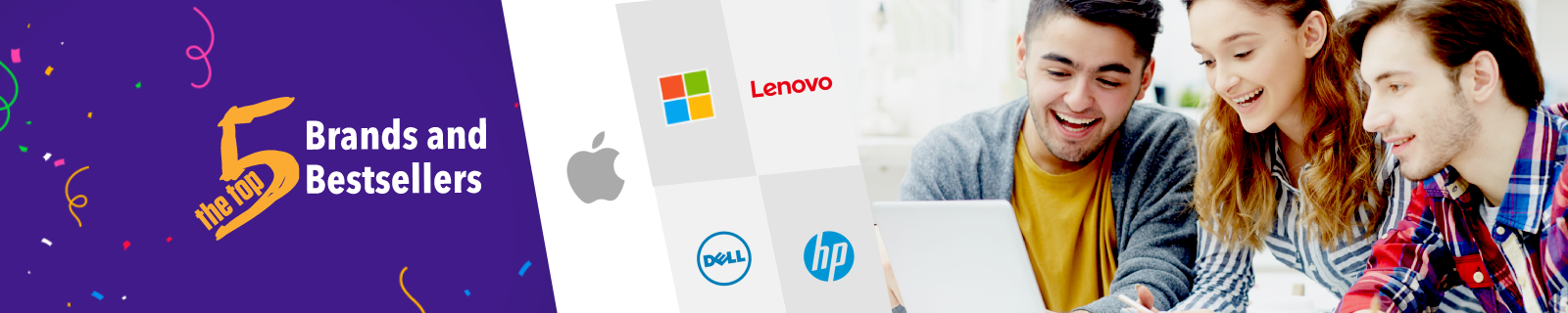 Top 5 Top Deals Banner - Desktop
