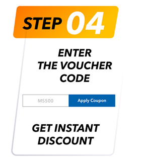 Enter the voucher code