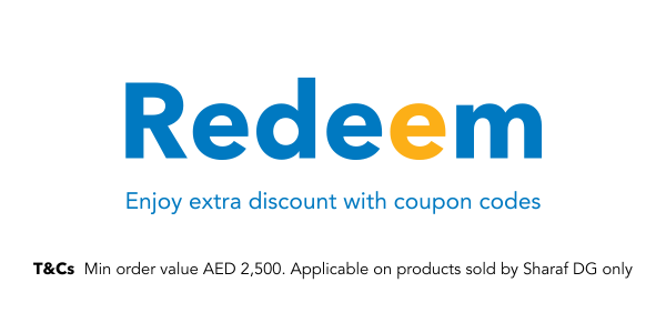 redeem & enjoy extra discount