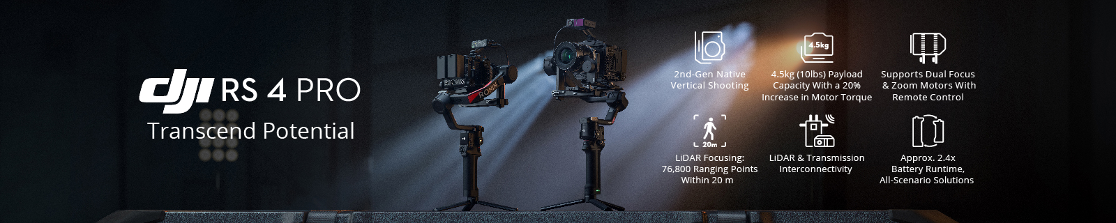 EN DJI RS 4 Pro LP - Desktop