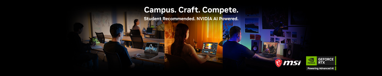 EN MSI RTX Laptops - Desktop