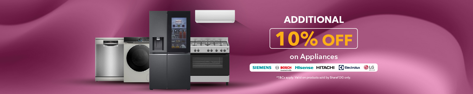 Top Offers on Large Home Appliances – Refregirators, ACs, Cookers