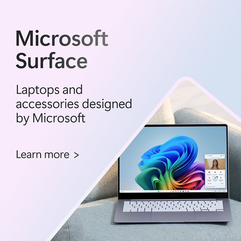Microsoft surface Laptops