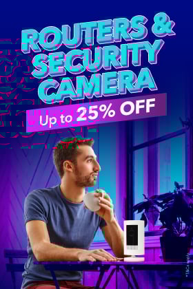 Tech Thrifts Routers and Security Cameras