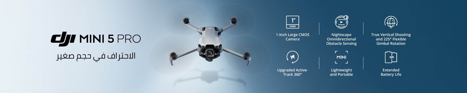 AR DJI Mini 5 Pro LP – Desktop