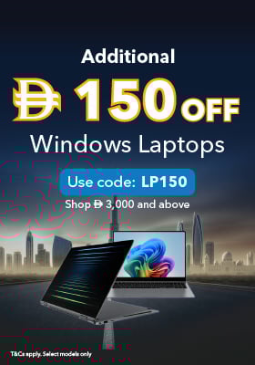 Laptops above AED 3000