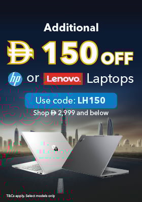 HP Lenovo Offers - Up to AED 150