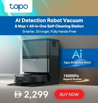 TPLink Robotic Vacuum Cleaner Black