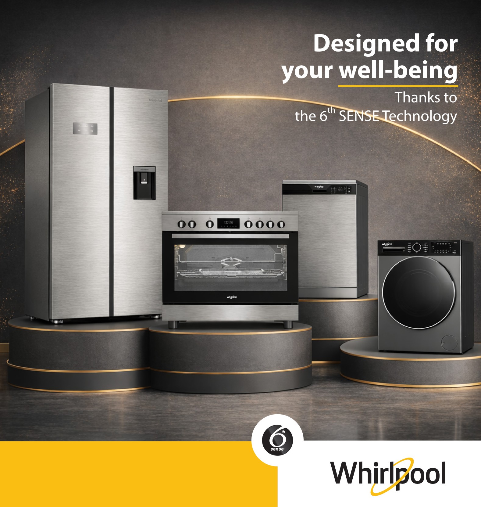 Whirlpool 6th Sense appliances