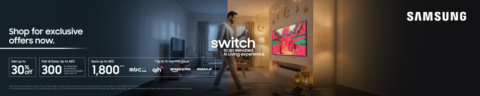 Shop for exclusive samsung televisions offers now