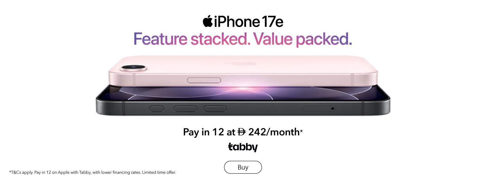 EN Apple iPhone17e LP - Desktop