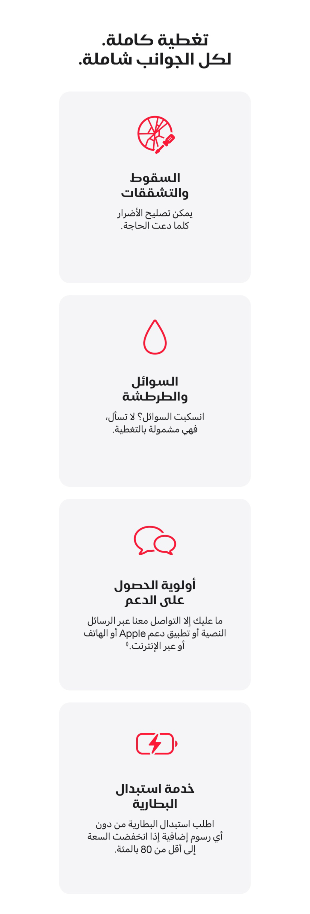 AppleCare+ for iPhones