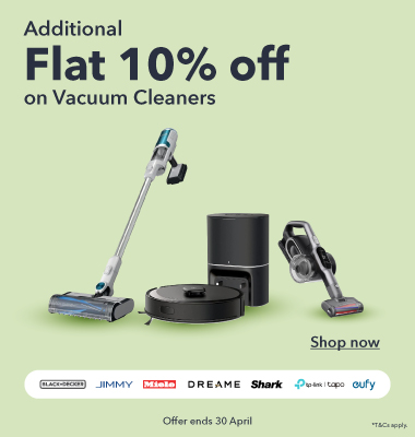 Flat 10% Off on Vacuum Cleaner