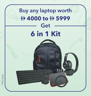 Buy any Laptop between AED 4000 and AED 5999