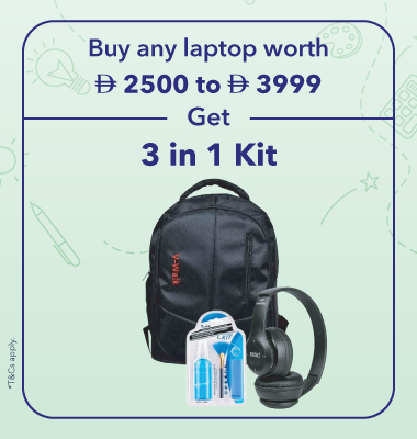 Buy any Laptop between AED 2500 and AED 3999