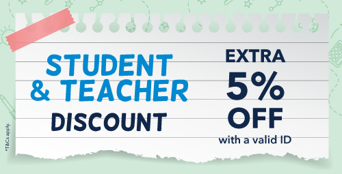 Back to School offer