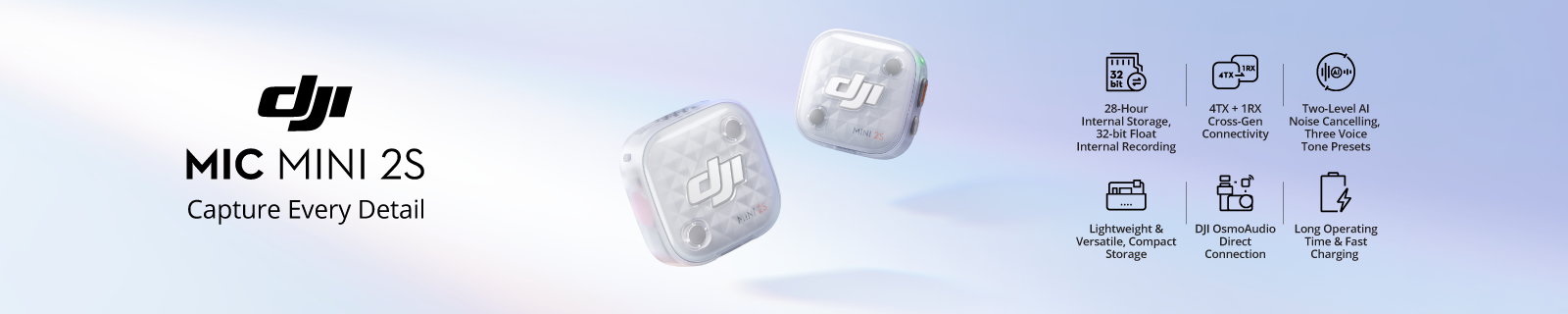 EN DJI MIC Mini 2s LP - Desktop