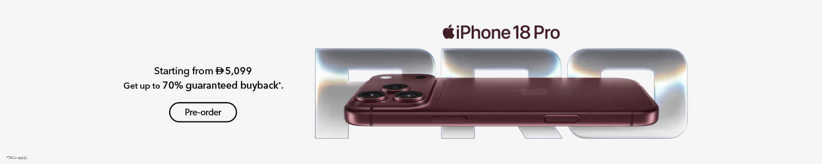 EN Apple iPhone 18 Pro & Pro Max LP - Desktop