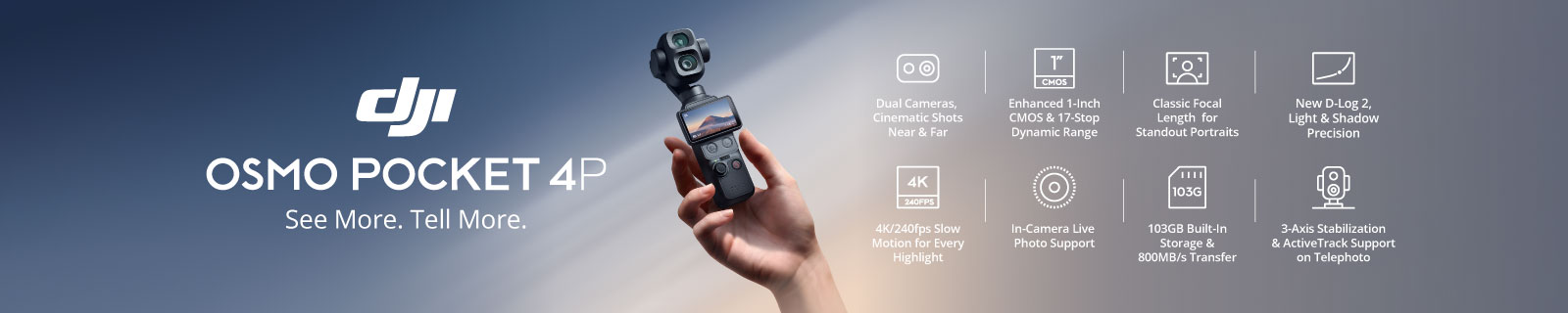 EN DJI Osmo Pocket 4P - Desktop