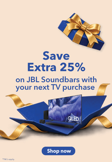 Save Extra 25% on JBL Soundbar - mhf26