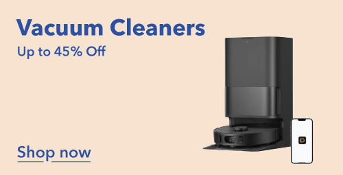 Vacuum Cleaners. Up to 45% off. Shop now.