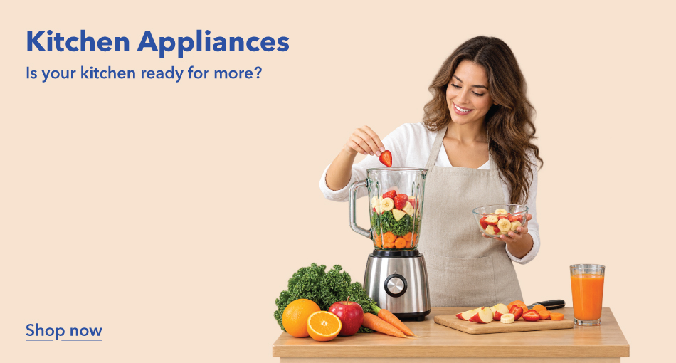Kitchen Appliances. Is your kitchen ready for more? Shop now.